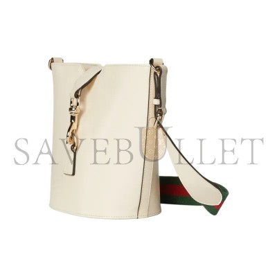 GUCCI LEATHER MINI BUCKET 782908 (20.5*18.5*12.5cm)